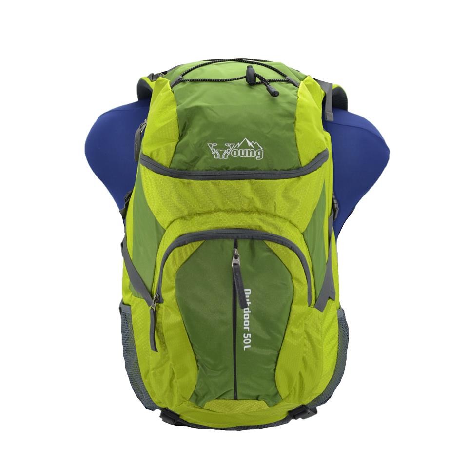 Young Ergonomik Outdoor Sırt Çantası Yeşil 45x30