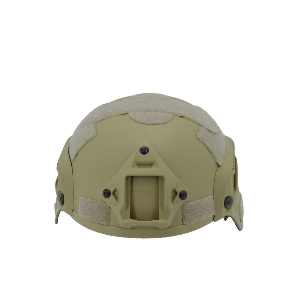 Taktikal Airsoft Paintball Plastik Kask Bej