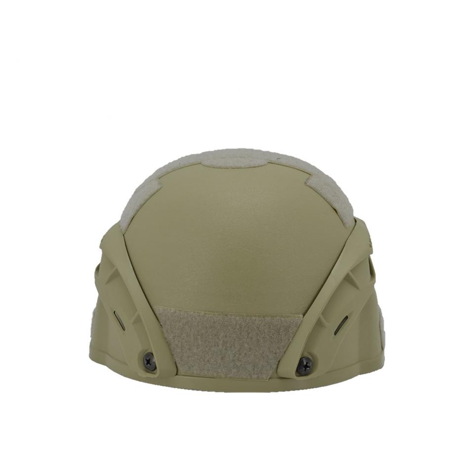 Taktikal Airsoft Paintball Plastik Kask Bej