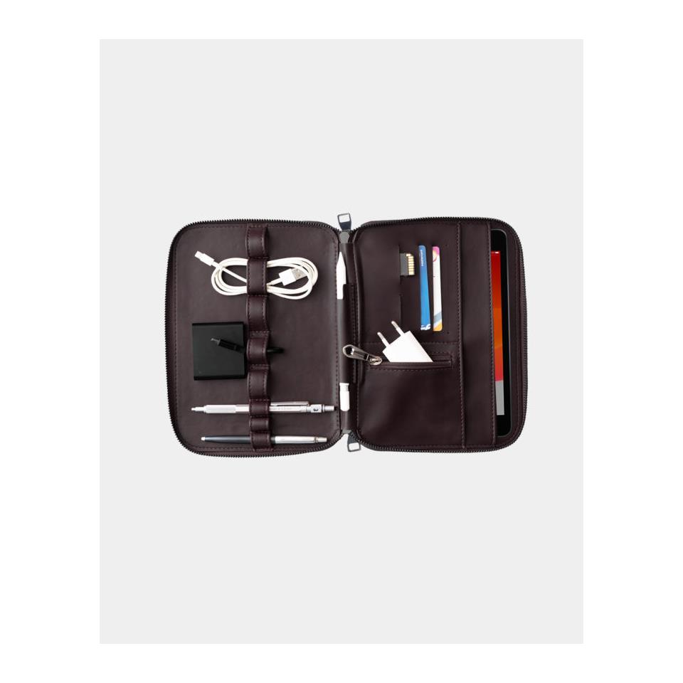 Ipad Tablet Organizer Business Portföy Çanta Kahve