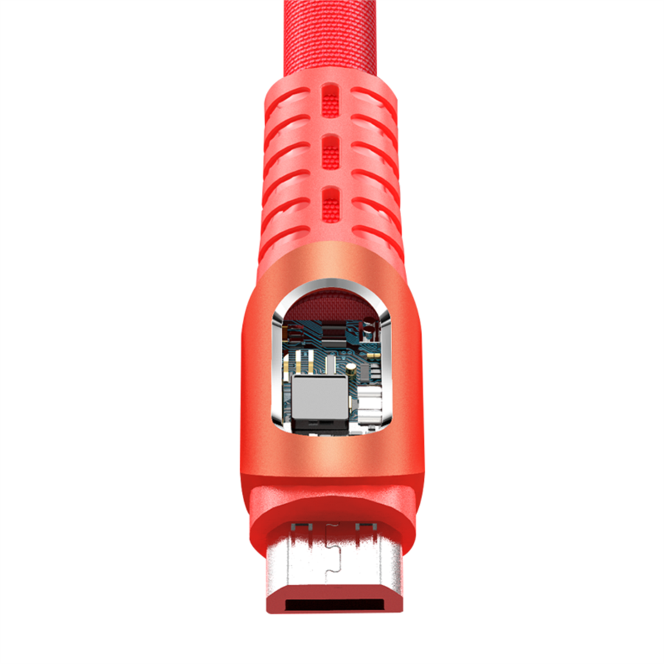 DC28 1M 2.4A Güçlü Micro Usb Şarj Kablosu