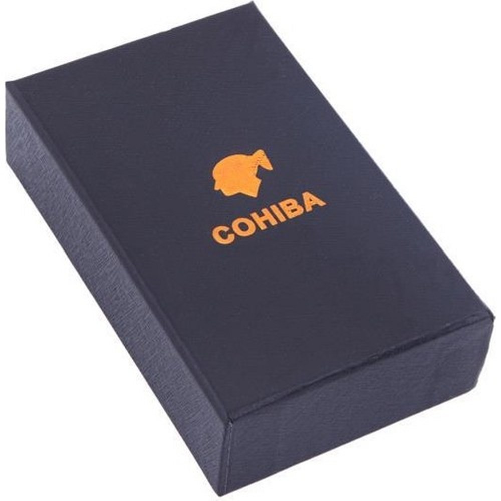 Cohiba CCM0373 4 Jet Torch Masa Tipi Puro Çakmağı Lacivert | Çanta Modası