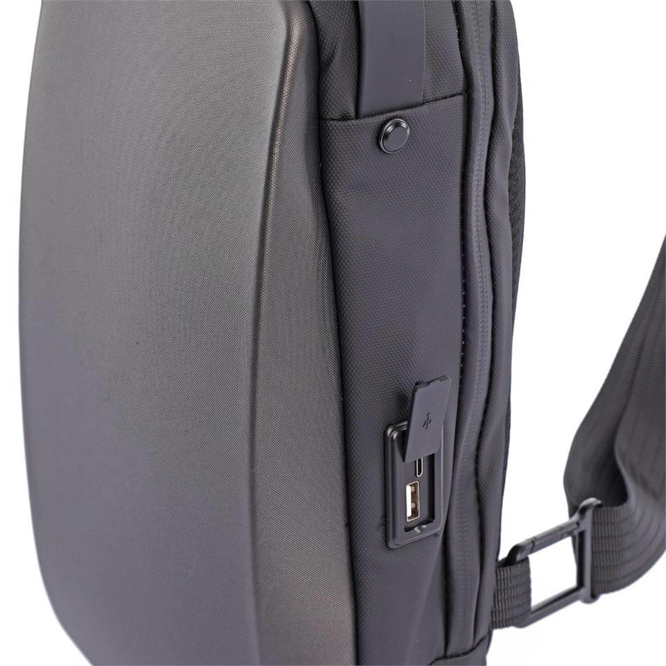 Ççs Crossbody 51476 Çapraz Askılı Sırt Çantası Siyah