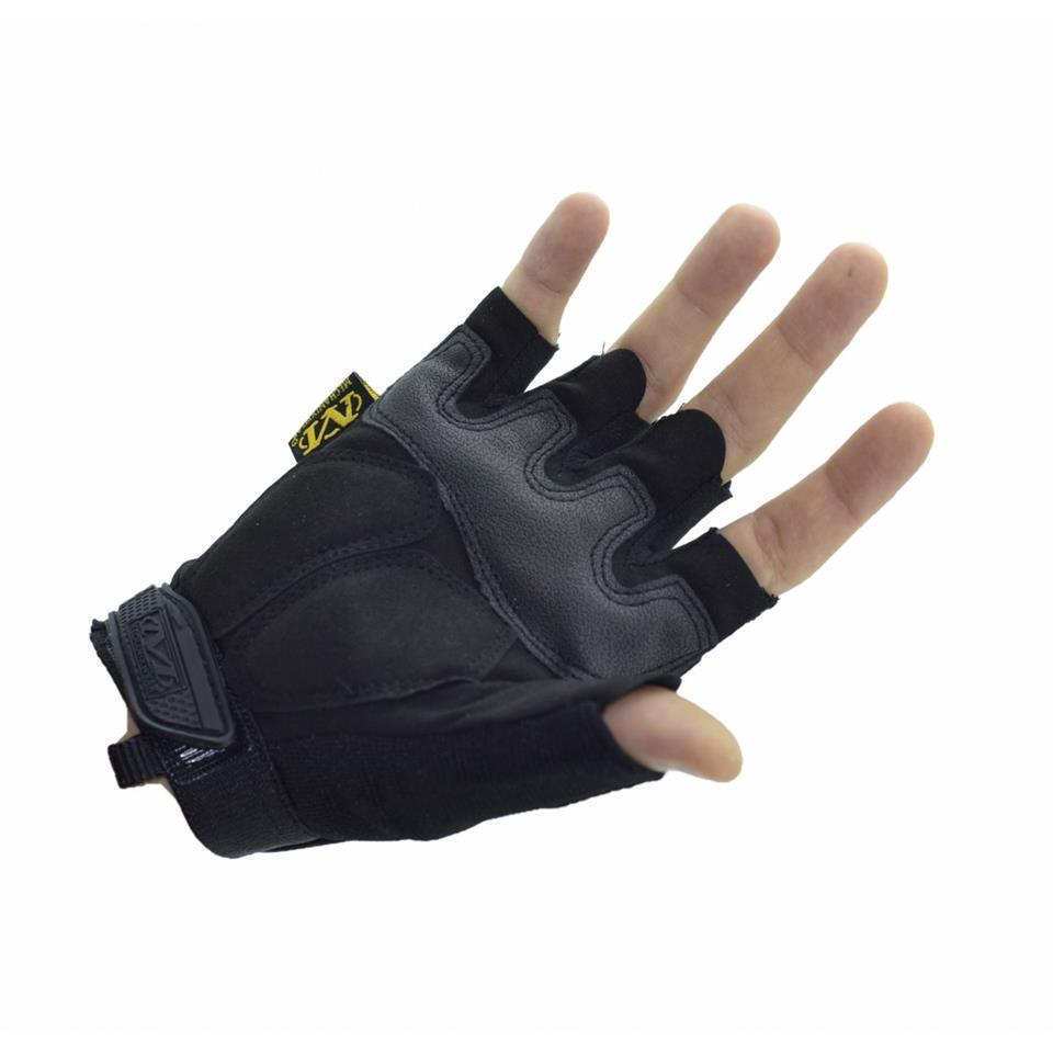 Mechanix Cay229 XL Beden Yarım Parmak Taktikal Eldiven Siyah