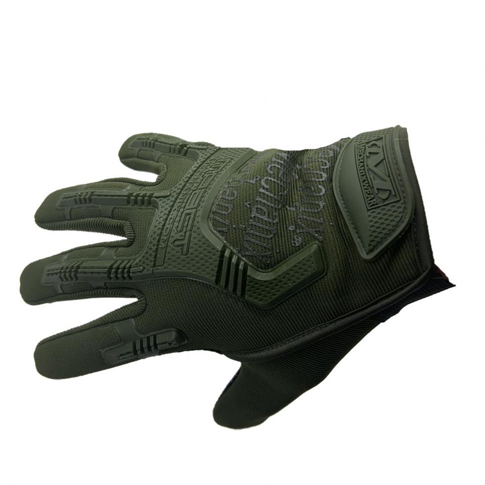 Mechanix Cay256 XL Beden Motosiklet Spor Eldiveni Yeşil