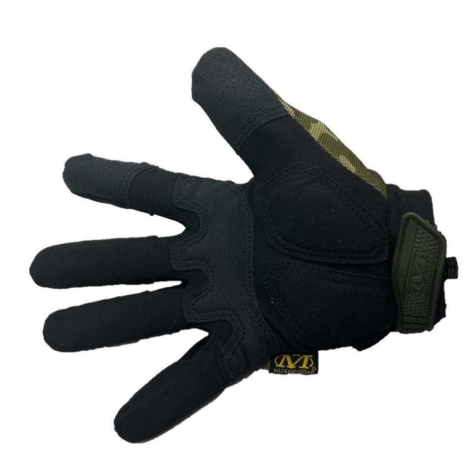 Mechanix Cay257 XL Beden Motosiklet Spor Eldiveni Kamuflaj