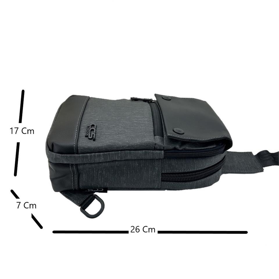 Ccs Bodybag 31161 Çapraz Askılı Çanta Gri