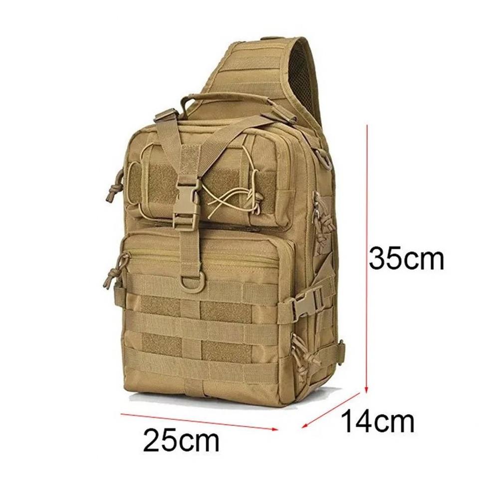 Taktikal TK1002 Bodybag 20 LT Çapraz Askılı Çanta Camo